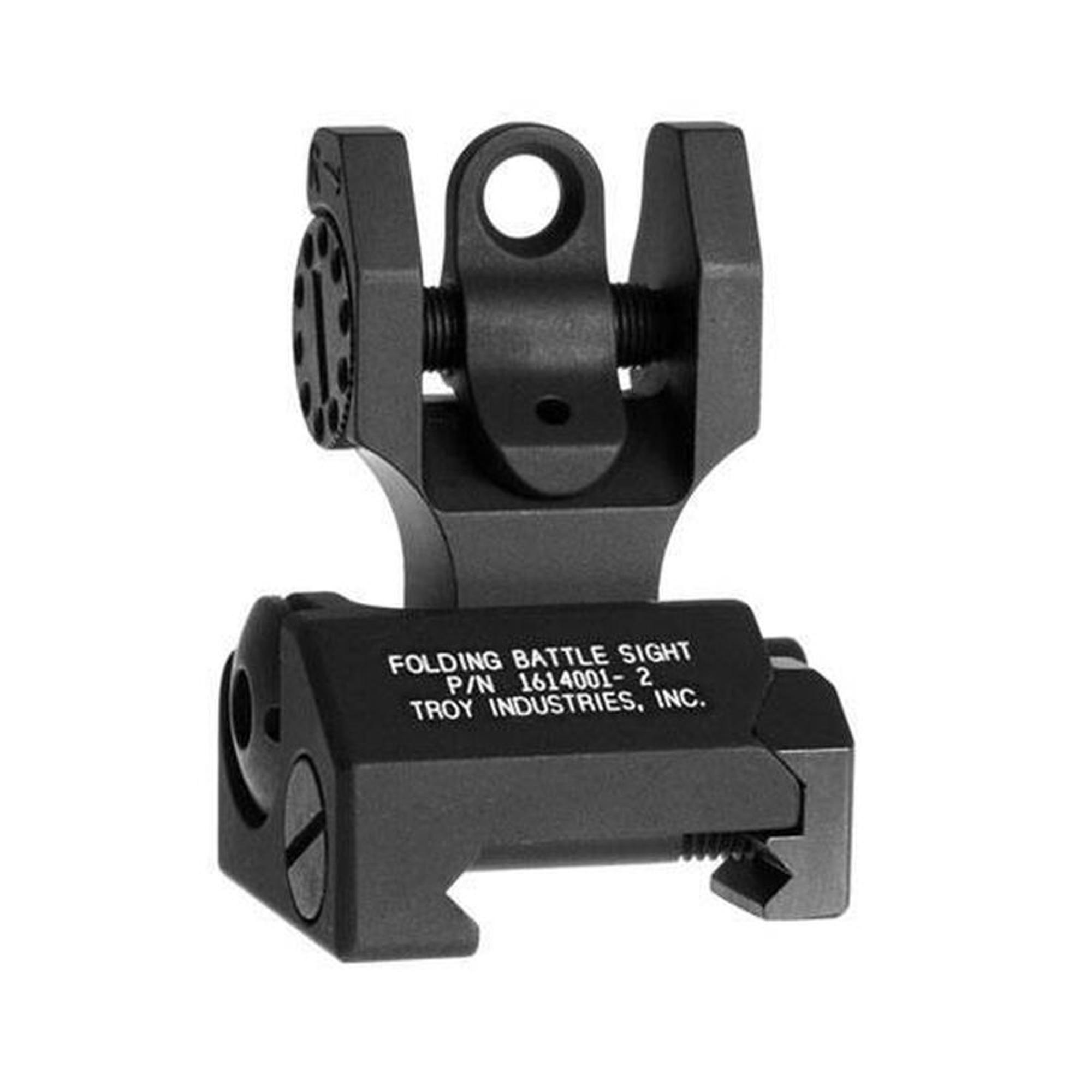 Folding Rear Sight Troy Bat Bl