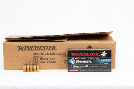 Frangible +P 9MM 90GR 500RD Case