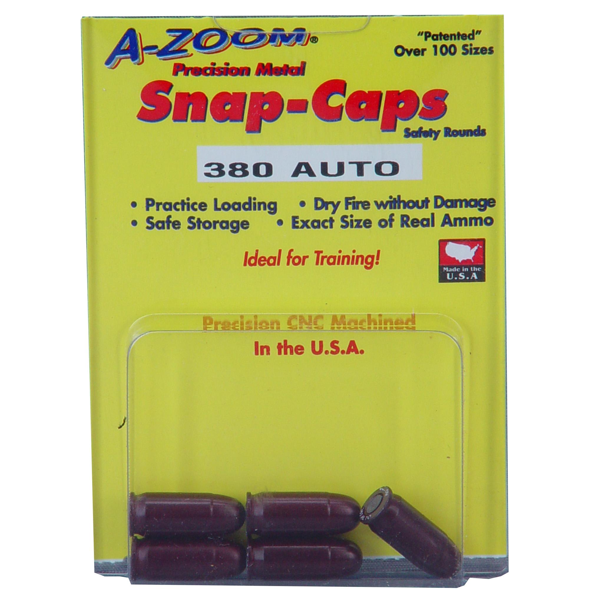  Snap Caps, Azoom .380 Auto