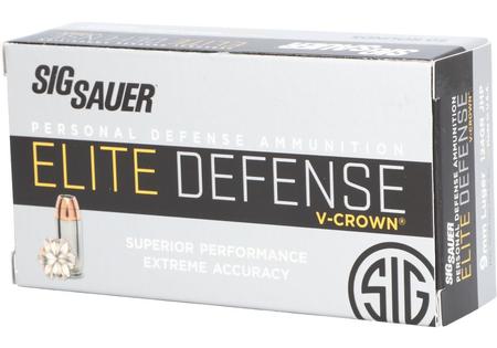 Elite V-crown 124gr Jhp 50rd