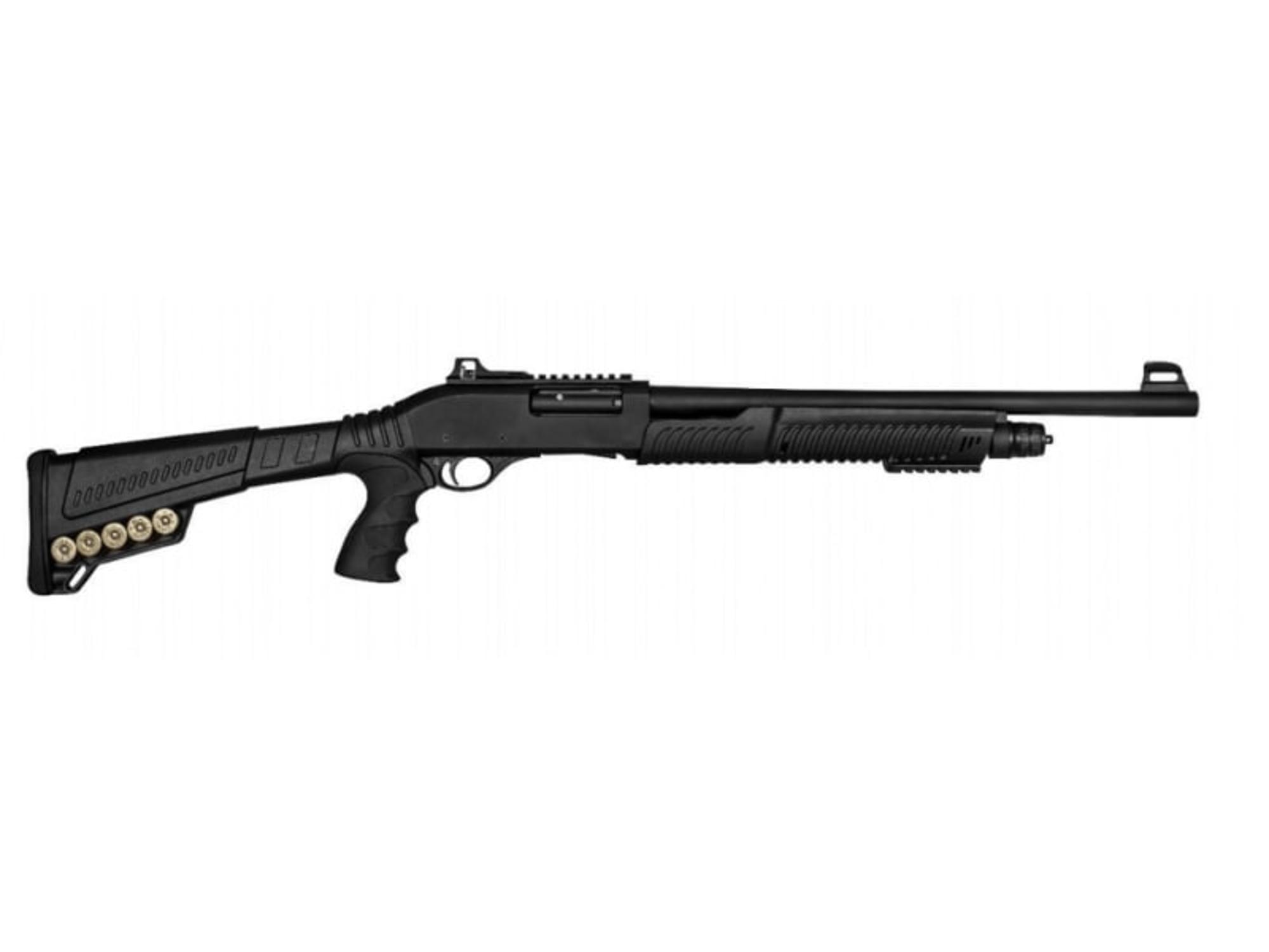 SDS Imports P3 Pump-Action Tactical Shotgun 18.5