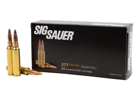  277 Sig Fury Elite Fmj 135gr