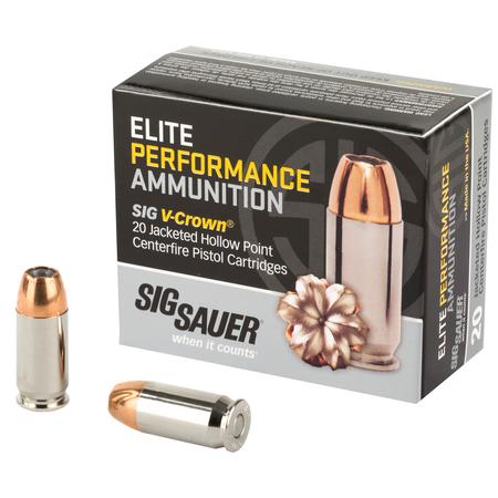  .45 185 Gr Elite V- Crown Jhp