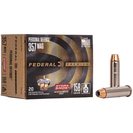  .357 Mag, Fed Hydrashok, 158gr